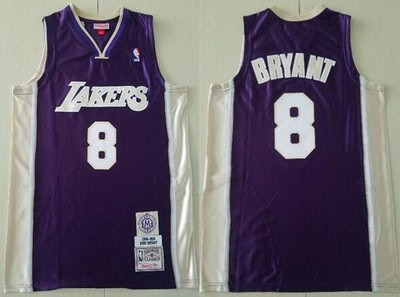 Los Angeles Lakers #8 Kobe Bryant Purple 2016 Hall of Fame Swingman Jersey