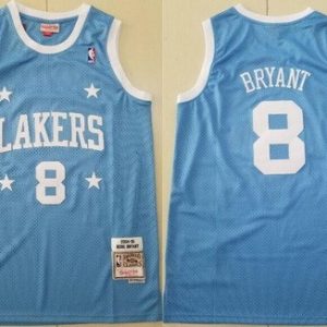 Los Angeles Lakers #8 Kobe Bryant Sky Blue 2004 Throwback Swingman Jersey