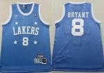 Los Angeles Lakers #8 Kobe Bryant Sky Blue Hollywood Classic Throwback Swingman Jersey