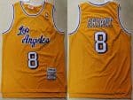 Los Angeles Lakers #8 Kobe Bryant Yellow 1997 Throwback Swingman Jersey