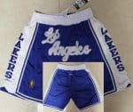 Los Angeles Lakers Blue Just Don Shorts