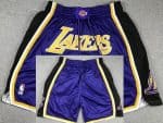 Los Angeles Lakers Purple Statement Just Don Shorts