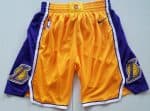 Los Angeles Lakers Yellow Swingman Shorts