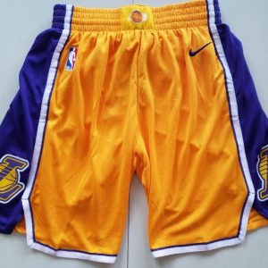 Los Angeles Lakers Yellow Swingman Shorts