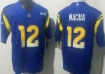 Los Angeles Rams #12 Puka Nacua Limited Royal FUSE Vapor Jersey