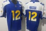Los Angeles Rams #12 Puka Nacua Limited Royal Thanksgiving Fashion FUSE Vapor Jersey