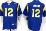Los Angeles Rams #12 Puka Nacua Limited Royal Vapor Jersey