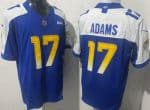 Los Angeles Rams #17 Davante Adams Limited Royal Thanksgiving Fashion FUSE Vapor Jersey