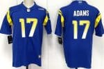 Los Angeles Rams #17 Davante Adams Limited Royal Vapor Jersey