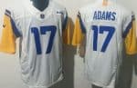 Los Angeles Rams #17 Davante Adams Limited White FUSE Vapor Jersey