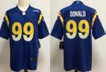 Los Angeles Rams #99 Aaron Donald Limited Royal 2020 Vapor Untouchable Jersey