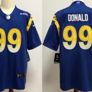 Los Angeles Rams #99 Aaron Donald Limited Royal 2020 Vapor Untouchable Jersey