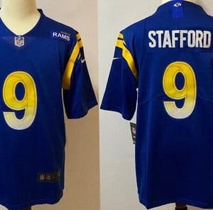 Los Angeles Rams #9 Matthew Stafford Limited Royal Vapor Untouchable Jersey