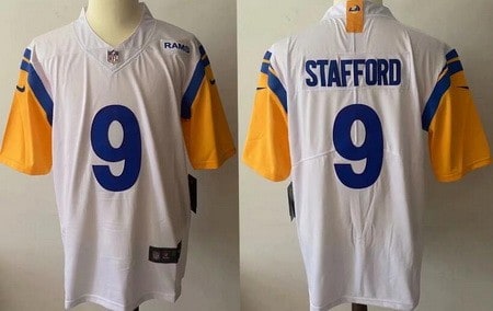 Los Angeles Rams #9 Matthew Stafford Limited White Alternate Vapor Untouchable Jersey