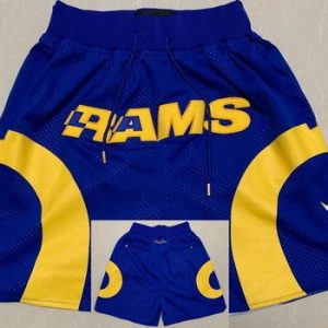 Los Angeles Rams Blue Just Don Shorts