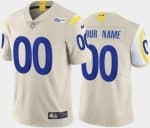 Los Angeles Rams Customized Limited Bone 2020 Vapor Untouchable Jersey