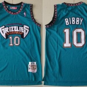 Memphis Grizzlies #10 Mike Bibby Green 1998 Hollywood Classic Swingman Jersey