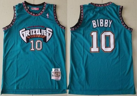 Memphis Grizzlies #10 Mike Bibby Green 1998 Hollywood Classic Swingman Jersey