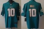 Miami Dolphins #10 Tyreek Hill Limited Aqua Vapor Jersey