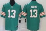 Miami Dolphins #13 Dan Marino Limited Aqua Throwback Vapor Untouchable Jersey