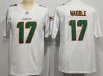 Miami Dolphins #17 Jaylen Waddle Limited White Vapor Jersey