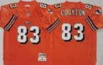 Miami Dolphins #83 Mark Clayton Orange 1984 Throwback Jersey