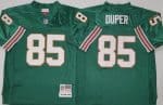 Miami Dolphins #85 Mark Duper Aqua 1984 Throwback Jersey