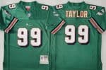 Miami Dolphins #99 Jason Taylor Aqua 2006 Throwback Jersey