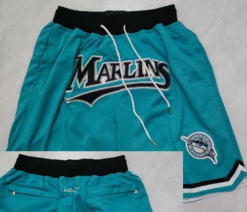 Miami Marlins Green 2024 Just Don Shorts