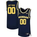 Michigan Wolverines Customized Navy 2019 College Basketball Jersey