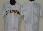 Milwaukee Brewers Blank White 2020 Cool Base Jersey