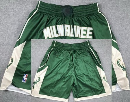 Milwaukee Bucks Green 2023 Just Don Jersey