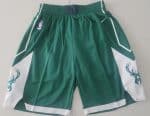 Milwaukee Bucks Green Swingman Shorts