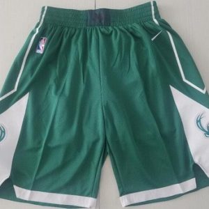 Milwaukee Bucks Green Swingman Shorts