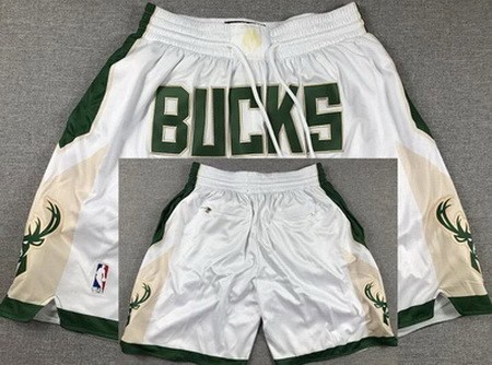 Milwaukee Bucks White 2023 Just Don Jersey