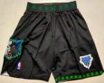 Minnesota Timberwolves Black Classic Swingman Shorts