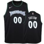 Minnesota Timberwolves Customized Black Classic Stitched Swingman Jersey