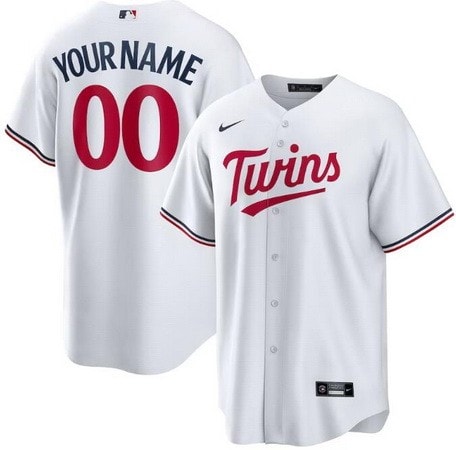 Minnesota Twins Customized White 2023 Cool Base Jersey