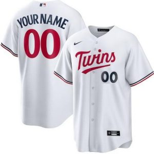 Minnesota Twins Customized White 2023 Player Number Cool Base Jersey