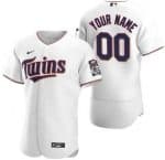 Minnesota Twins Customized White Authentic Jersey