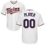 Minnesota Twins Customized White Cool Base Jersey