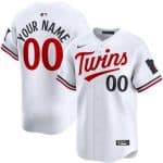 Minnesota Twins Customized White Limited Jersey