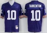 Minnesota Vikings #10 Fran Tarkenton Purple Throwback Jersey