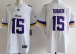 Minnesota Vikings #15 Dallas Turner Limited White Vapor Jersey