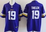 Minnesota Vikings #19 Adam Thielen Limited Purple Vapor Jersey