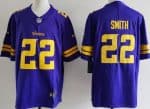 Minnesota Vikings #22 Harrison Smith Limited Purple Throwback Vapor Jersey