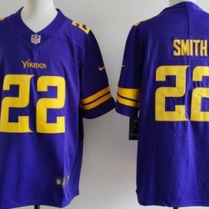 Minnesota Vikings #22 Harrison Smith Limited Purple Throwback Vapor Jersey