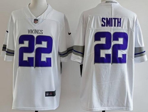 Minnesota Vikings #22 Harrison Smith Limited White Alternate Vapor Jersey