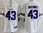 Minnesota Vikings #43 Andrew Van Ginkel Limited White Alternate Vapor Jersey