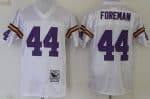 Minnesota Vikings #44 Chuck Foreman White Throwback Jersey
